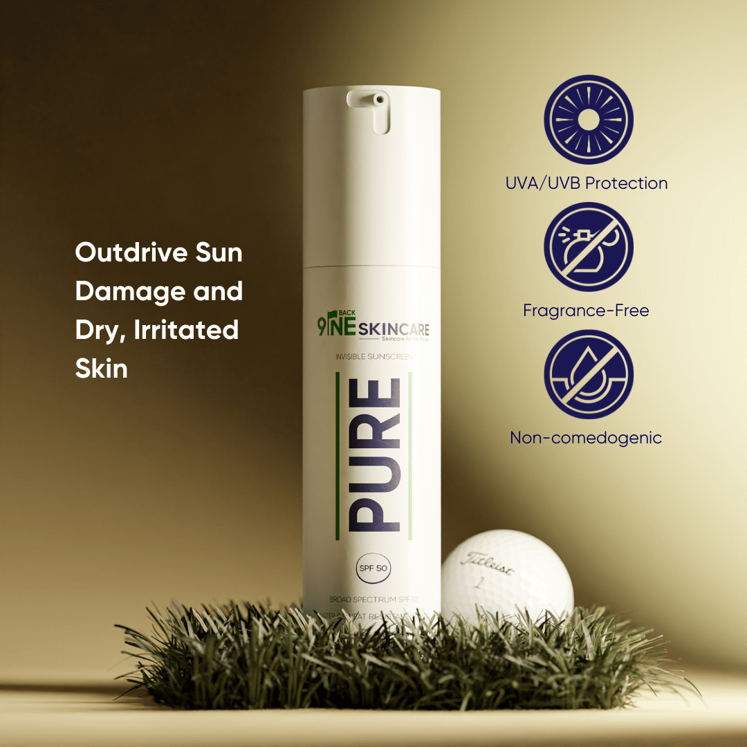 Lightweight invisible broad spectrum SPF 50 sunscreen that is non-comedogenic and protects against UVA/UVB damage