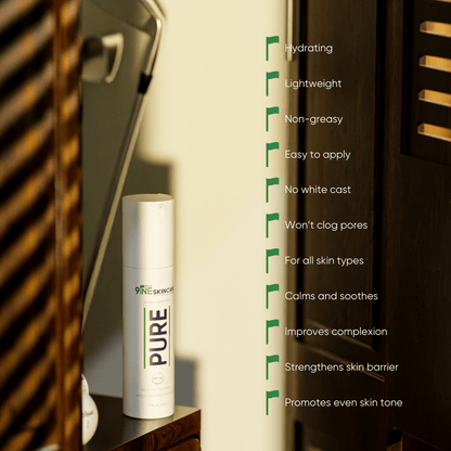 Back9ine PURE sunscreen for sensitive skin that won&